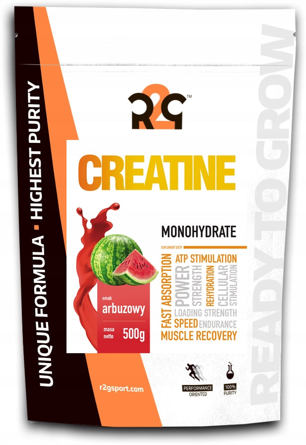 R2G Creatine Monohydrate Creatine Regeneration Weight 500g Watermelon
