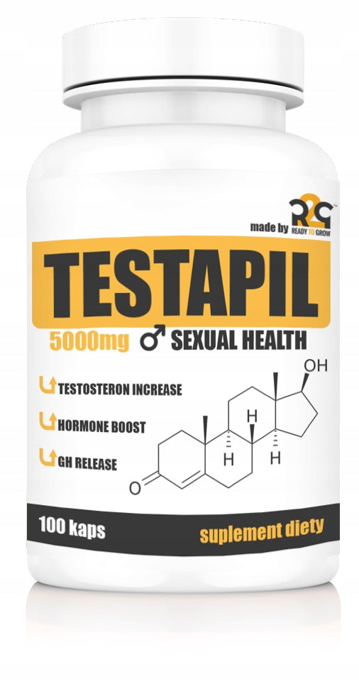 R2G Testapil for men Testosterone Strength Sex Potency Libido 100 kaps