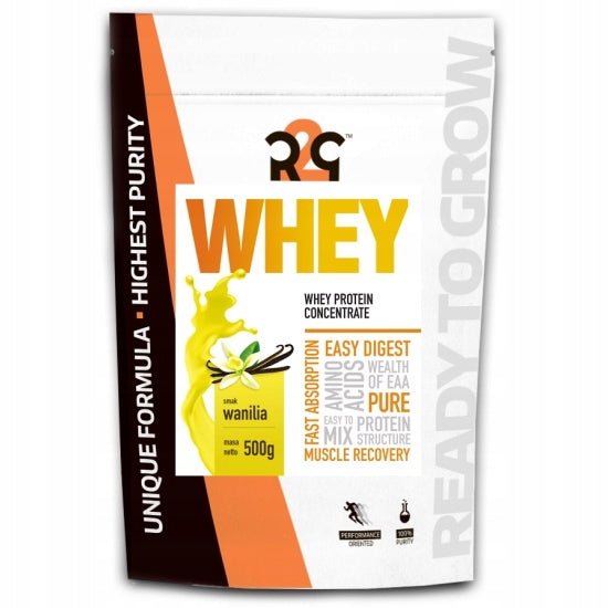 R2G Whey Protein Concentrate WPC Conditioner Without Sugar 500g Vanilla