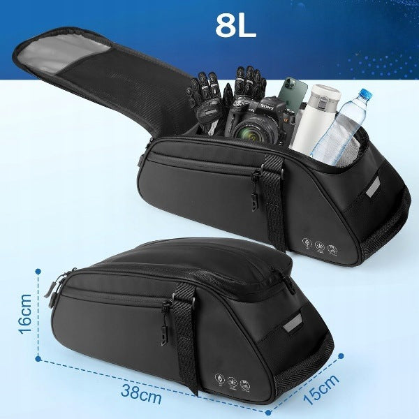R4398 TOPTREK BIKE BAG FOR TRUNK BLACK 8L Manufacturer code TOPTREK8