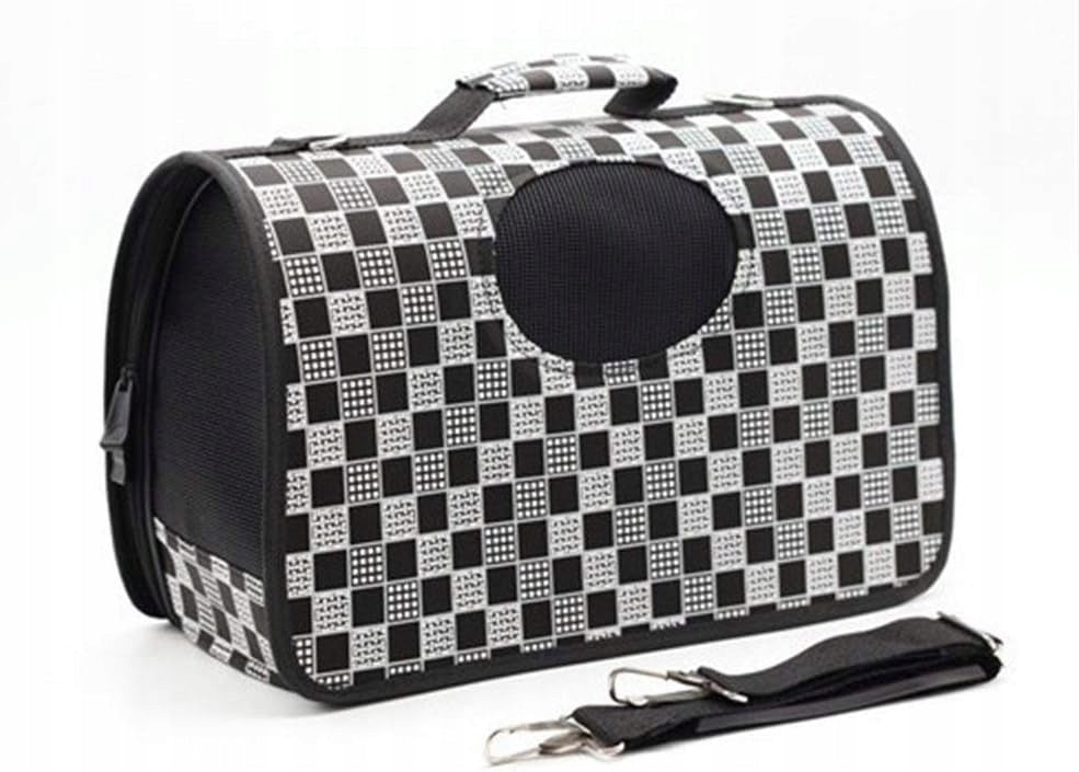 RABBIT CAT TRANSPORTER FOLDING VENTILATED STRONG TRAVEL BAG SMALL