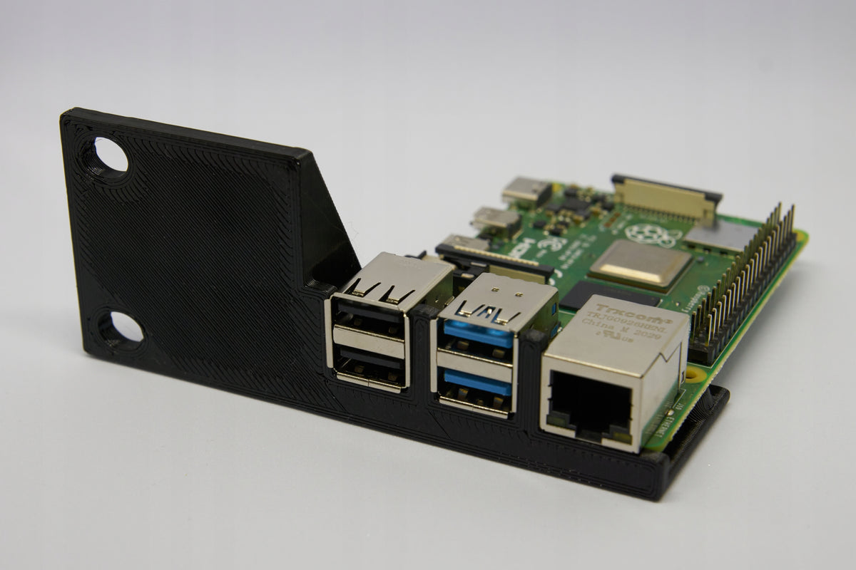 RACK 1U housing holder for Raspberry Pi4 (left side) Manufacturer code 5905280377352