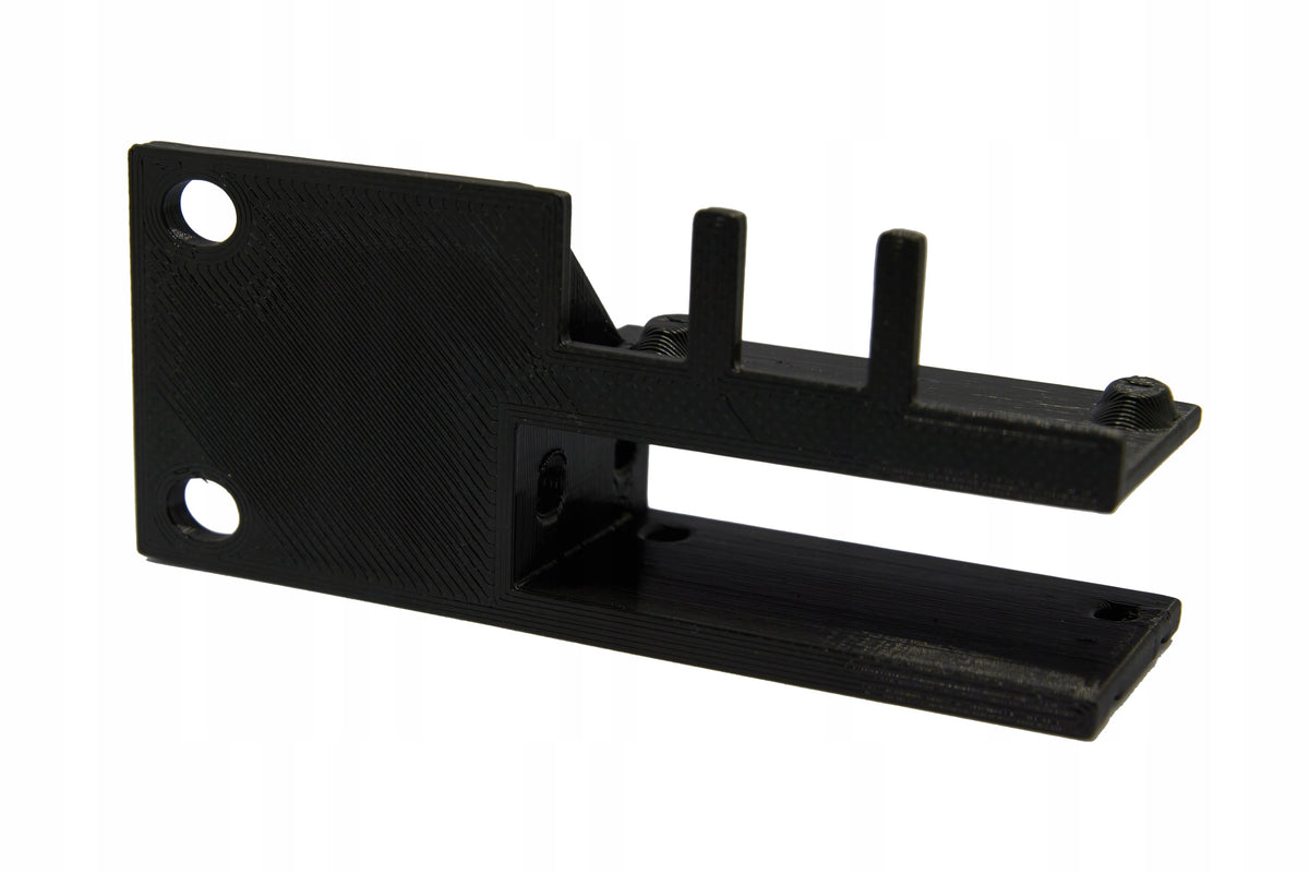 RACK 1U housing holder for Raspberry Pi4 (left side, disk)