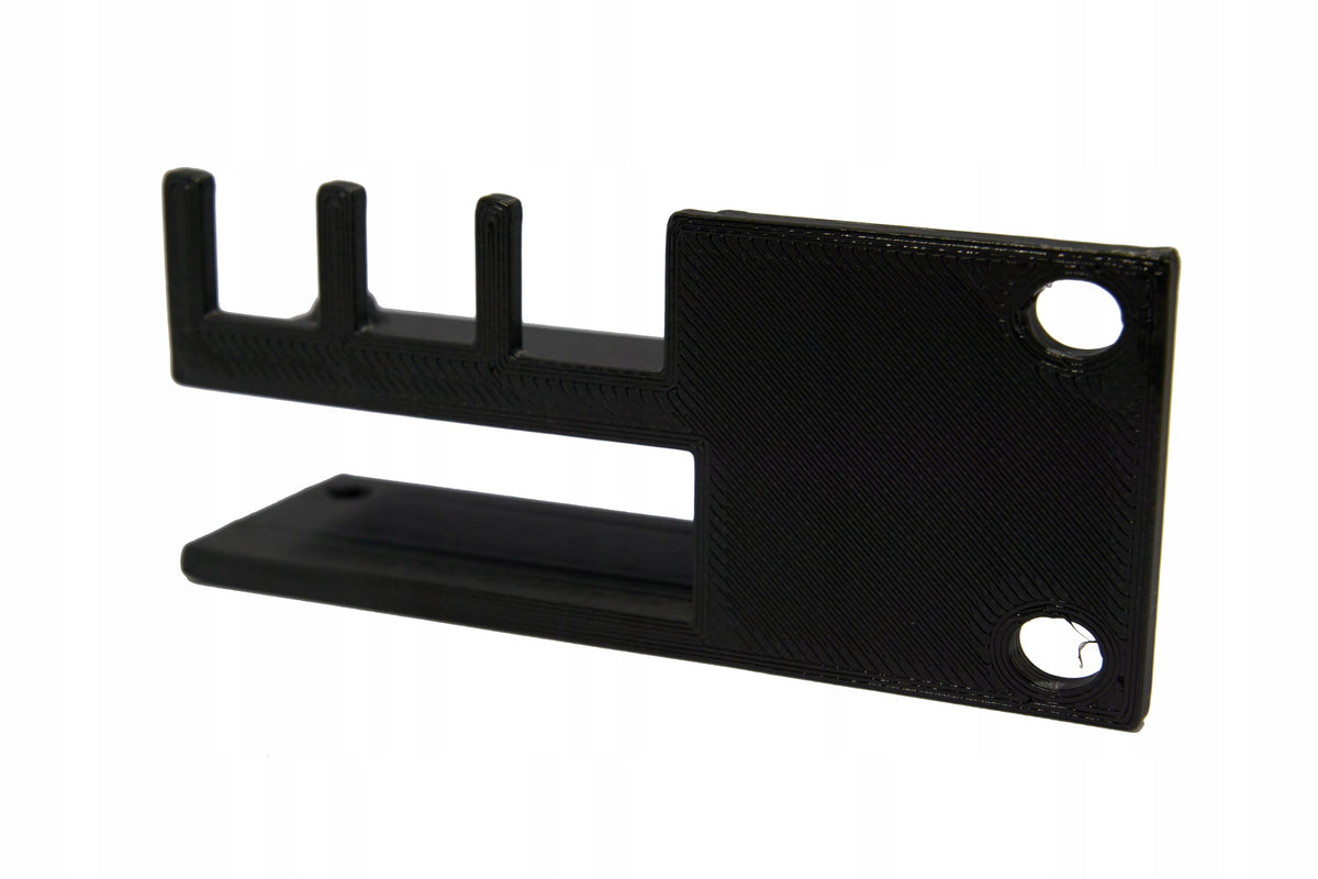 RACK 1U housing holder for Raspberry Pi4 (right side, disk)