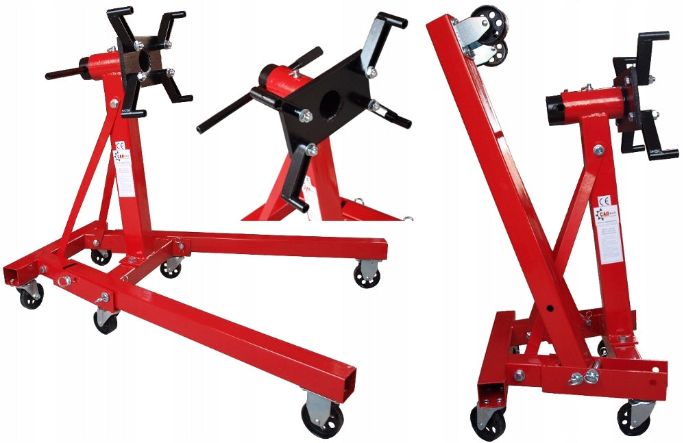 RACK FOR MOUNTING THE ENGINE - BOX 900 KG - STRONG - FOLDING - ROTATING Brand Carmax