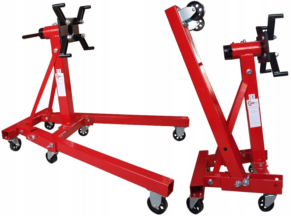 RACK FOR MOUNTING THE ENGINE - BOX 900 KG - STRONG - FOLDING - ROTATING