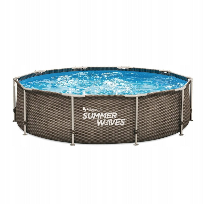 RACK POOL WITH PUMP LARGE GARDEN FAMILY ROUND 305 x 76 CM Brand Polygroup Limited