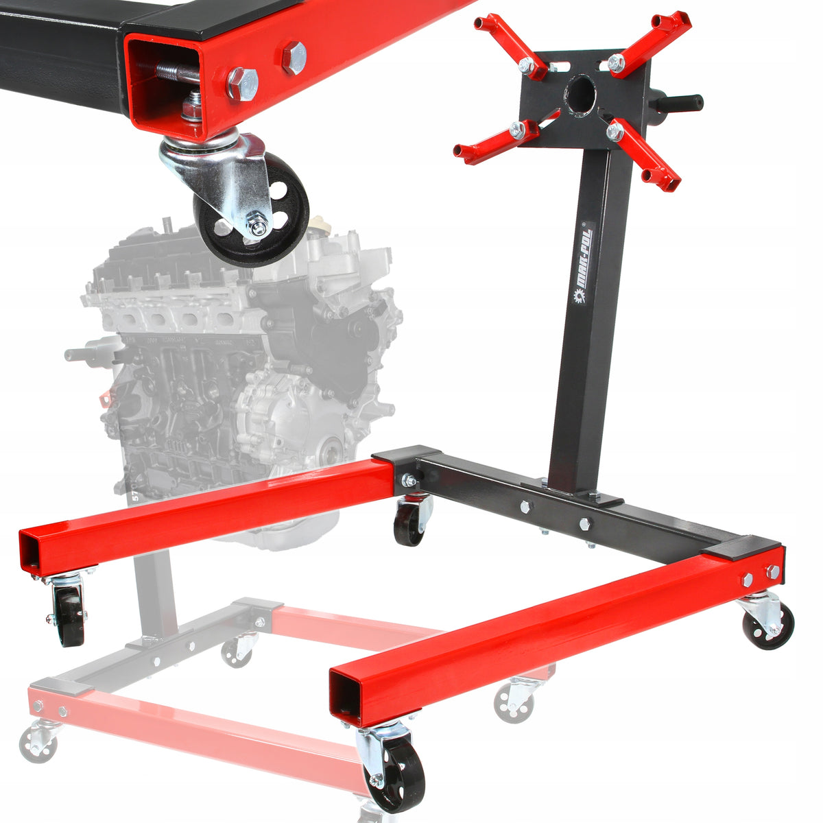RACK TROLLEY FOR MOUNTING BOX MOTOR 570 KG 1250LB