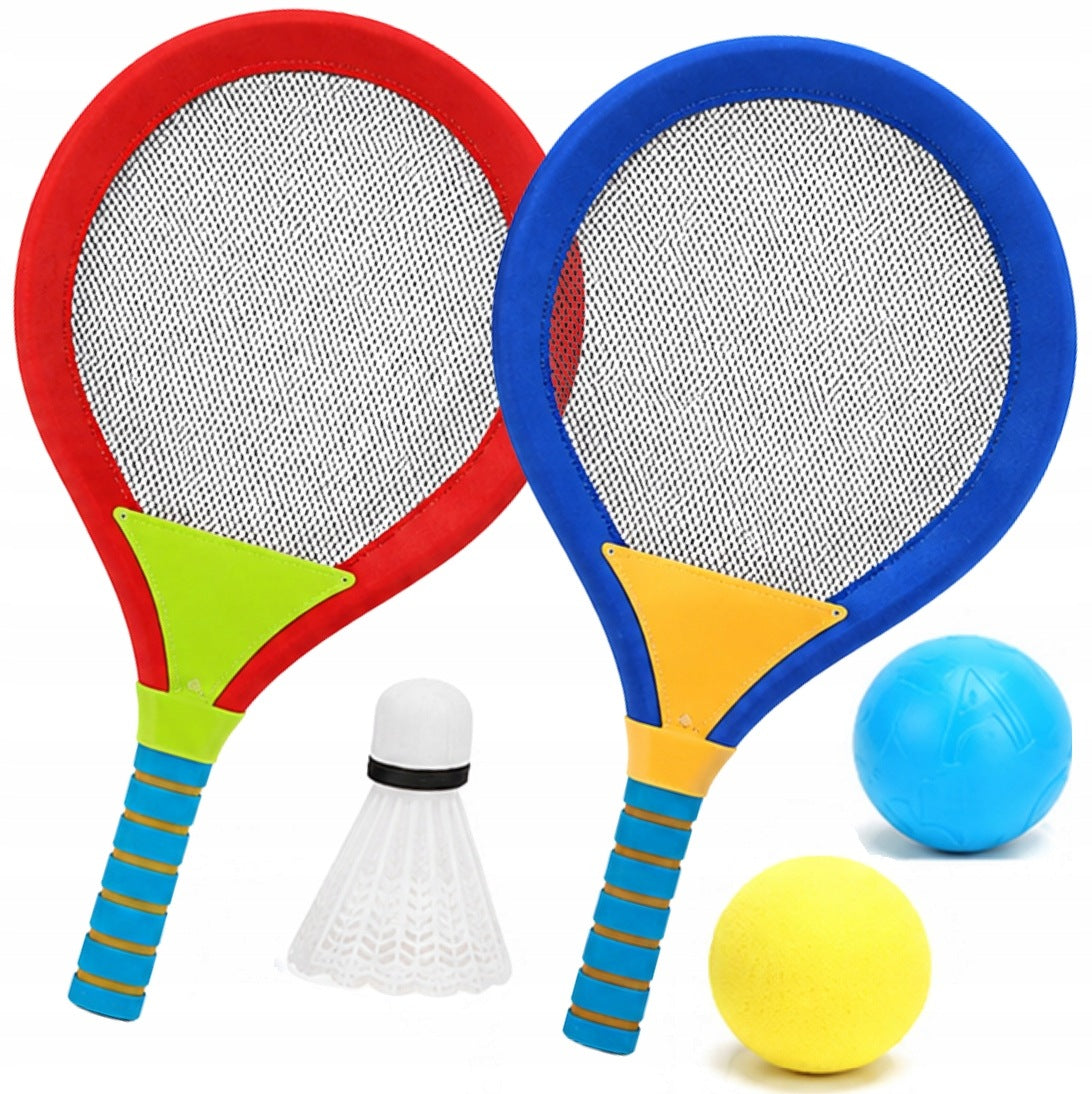 RACKETS 50CM BADMINTON PADDLES SHUTTLECOCK BADMINTON BALLS
