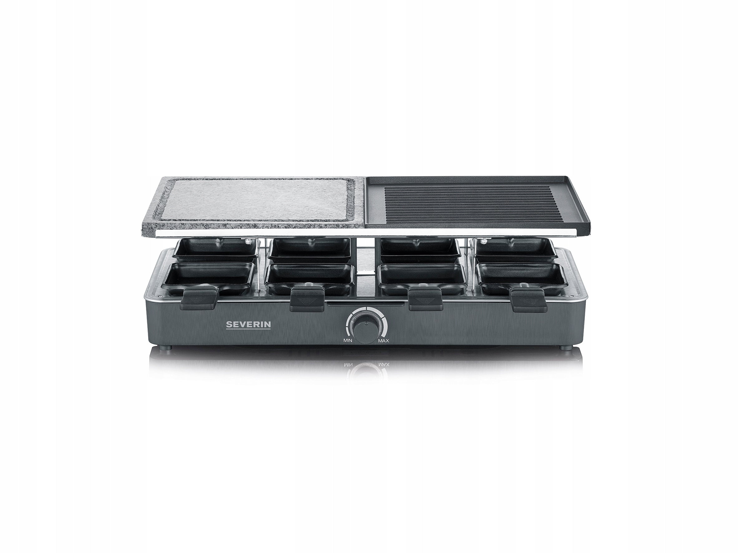 RACLETTE ELECTRIC GRILL SEVERIN RG 2371 STONE 1400W 8 PEOPLE Manufacturer code RG2371