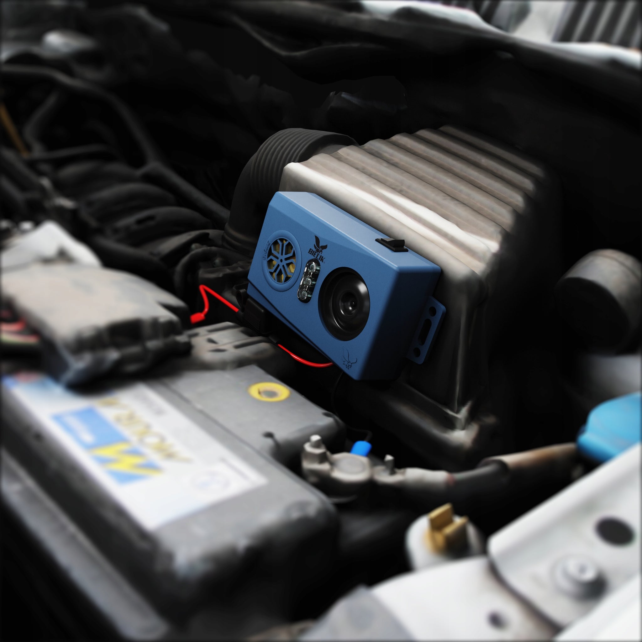 RADAR CAR DETERRENT KUN RODENT RATS BIELIK ULTRA RADAR Kind repellent