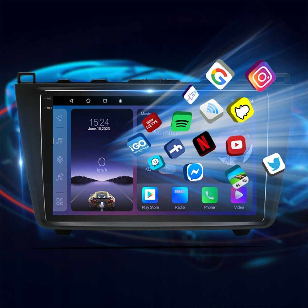 RADIO 2DIN ANDROID 13 MAZDA 6 (GH) 2008-2015 ANDROID AUTO CARPLAY 4G/64GB Manufacturer code Mazda 6-464