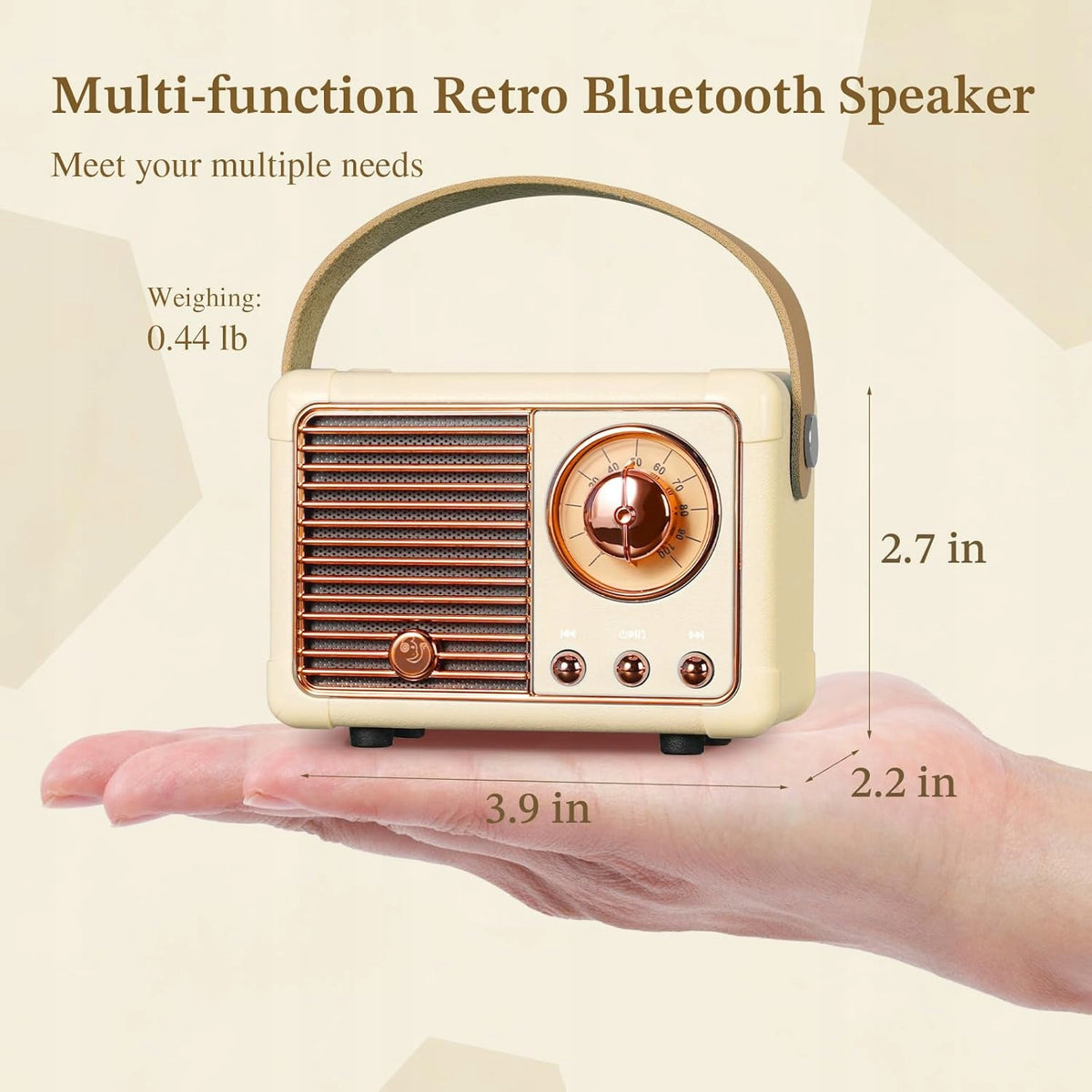 RADIO BLUETOOTH SPEAKER USB TF AUX CHARGING CAPABILITY LASTS 7 HOURS Brand no brand