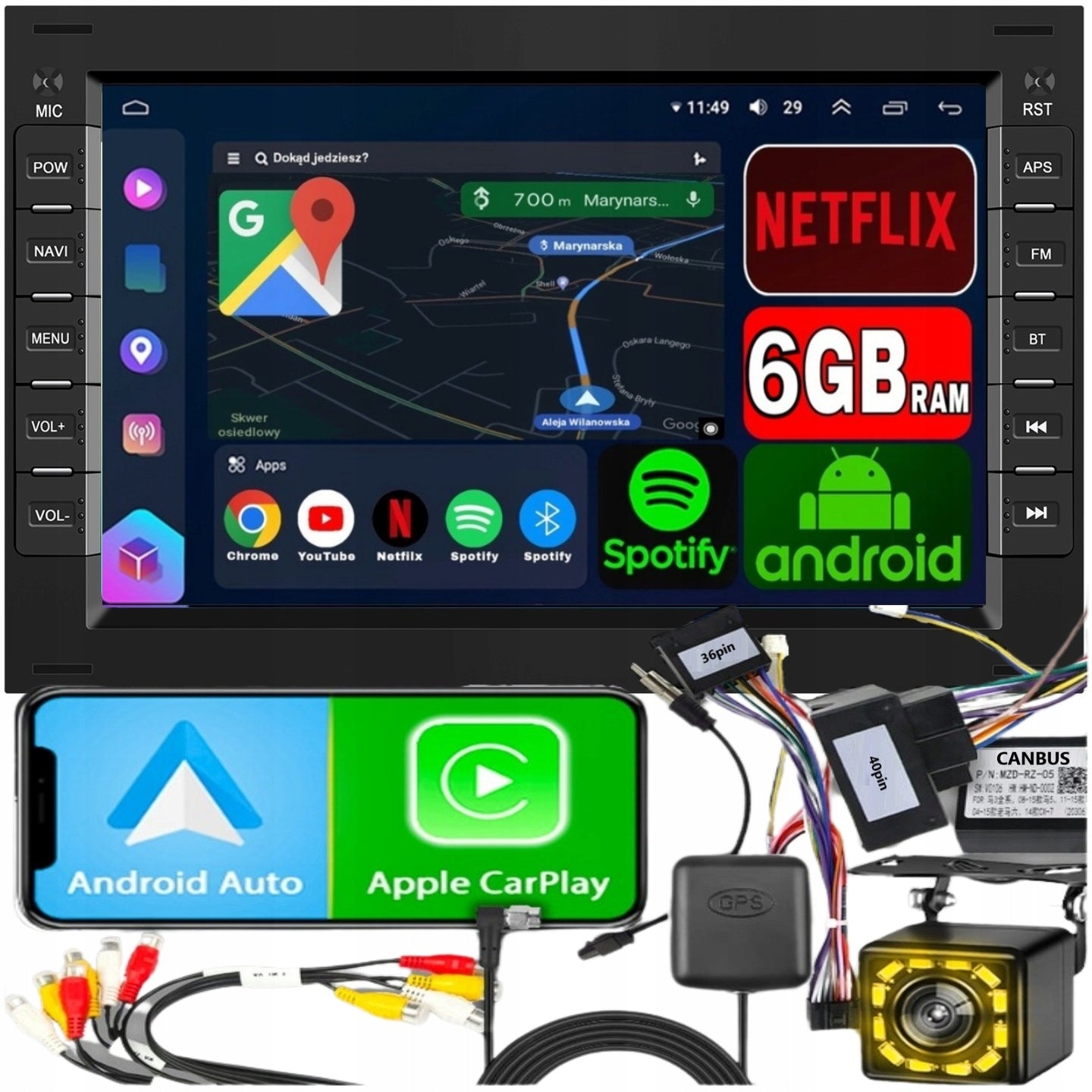 RADIO FOR VOLKSWAGEN VW PASSAT B5 POLO BORA MK3 MK4 GOLF T4 T5 SEAT LEON