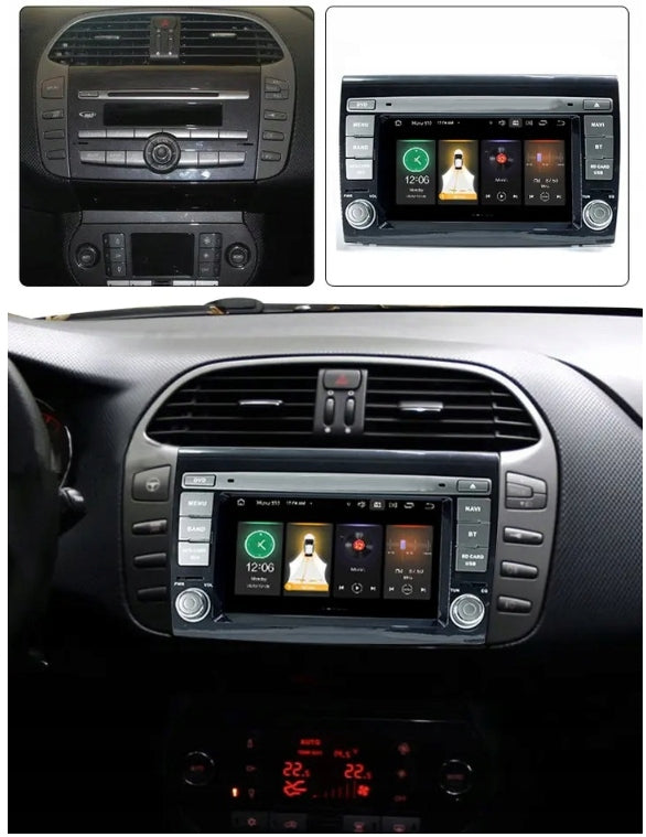 RADIO GPS ANDROID FIAT BRAVO 2007-2012 CARPLAY WIFI USB MODEM SIM 4/64GB Manufacturer code M400