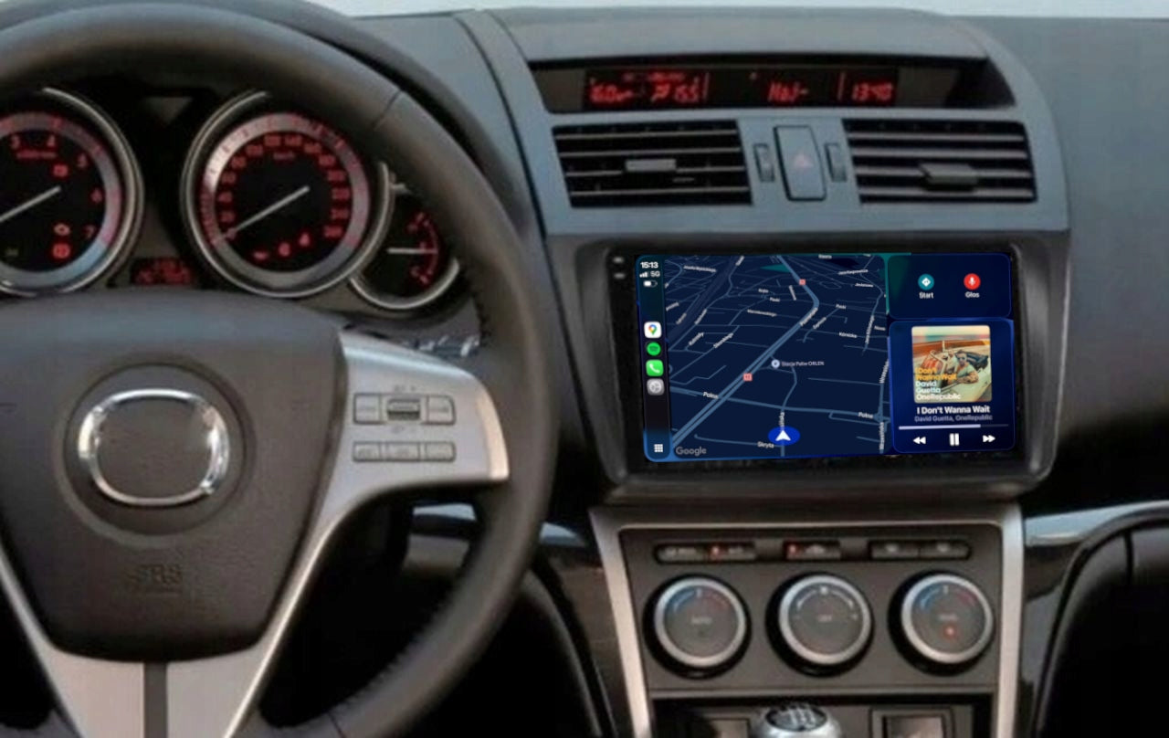 RADIO GPS ANDROID MAZDA 6 2008-2013 USB CARPLAY WIFI USB 128GB MODEM SIM Packaging status original