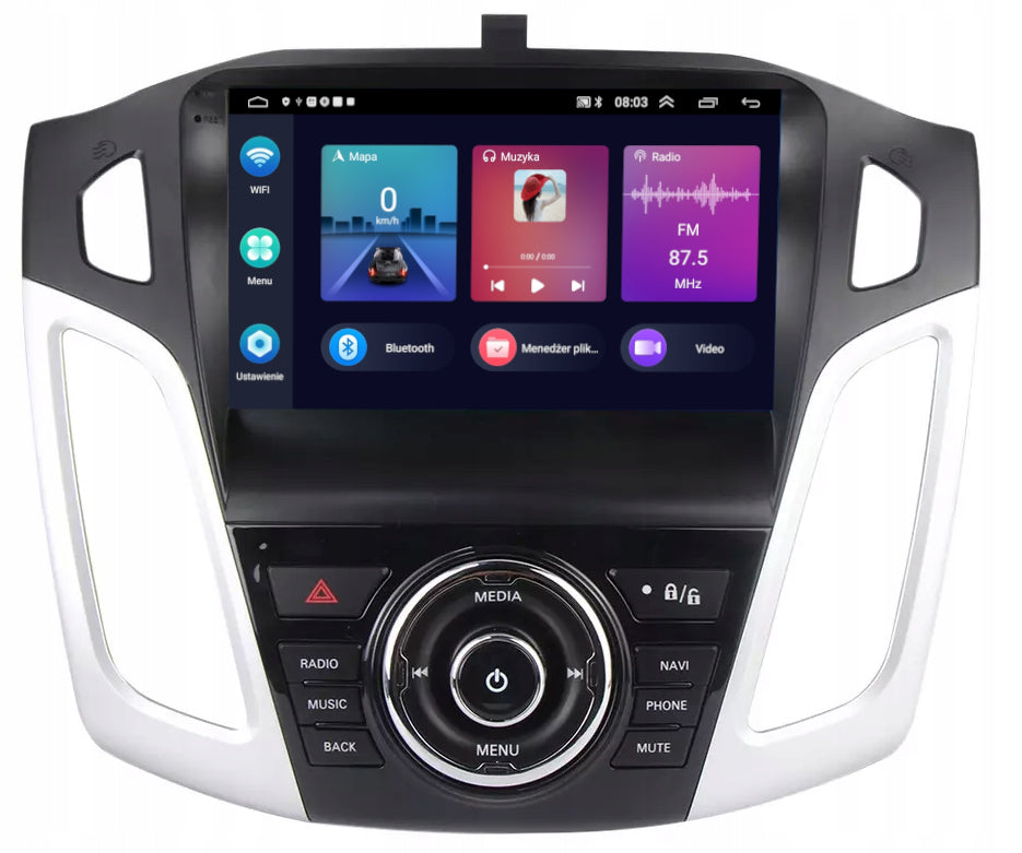 RADIO GPS ANDROID NAVIGATION BT FORD FOCUS 3 2010-2019 CARPLAY 4GB 64GB