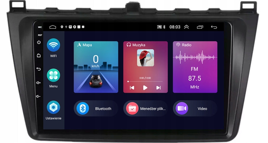 RADIO GPS ANDROID NAVIGATION BT MAZDA 6 II 2008-2013 CARPLAY 4GB 64GB