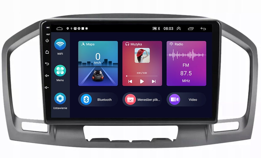 RADIO GPS ANDROID NAVIGATION BT OPEL INSIGNIA 2008-2013 CARPLAY 4GB 64GB
