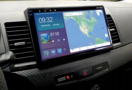 RADIO NAVIGATION ANDROID MITSUBISHI LANCER 2008-15 USB WIFI CARPLAY BT 64GB Packaging status original