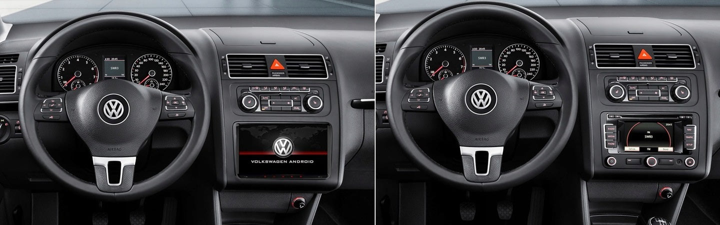 RADIO NAVIGATION GPS ANDROID VW SHARAN 2010-2022 WIFI USB CARPLAY 2GB 64GB Packaging status original
