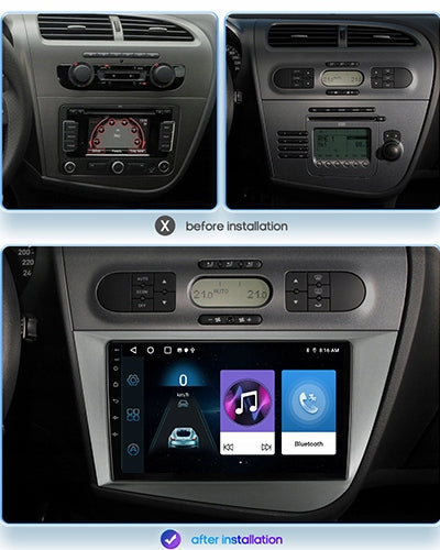 RADIO NAVIGATION GPS SEAT LEON II 2005-2012 ANDROID Brand no brand