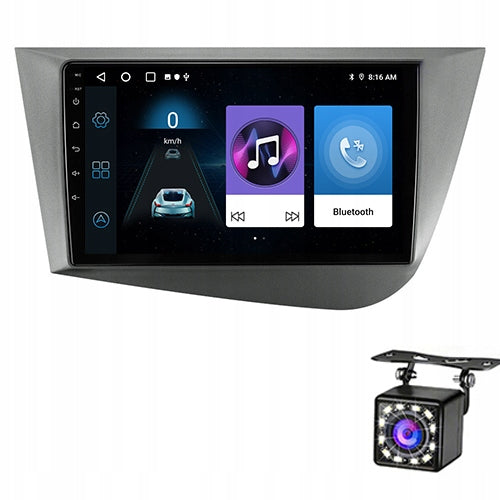 RADIO NAVIGATION GPS SEAT LEON II 2005-2012 ANDROID