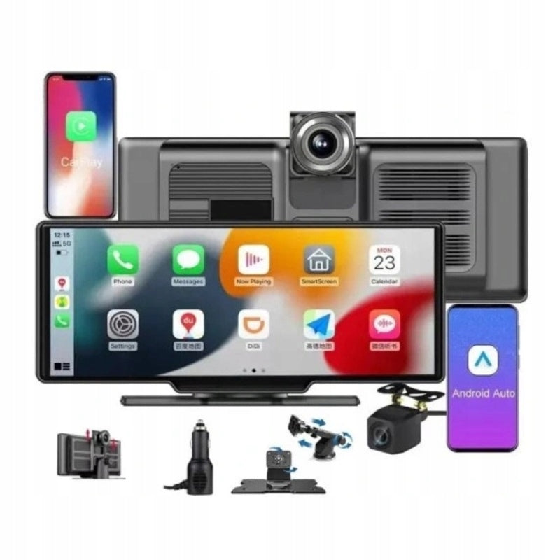 RADIO SCREEN MONITOR APPLE CARPLAY ANDROID AUTO VIDEO RECORDER Brand no brand