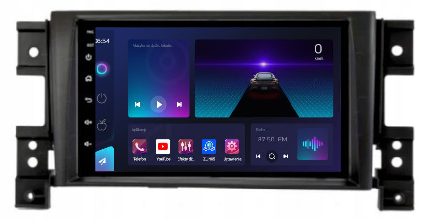 RADIO SUZUKI GRAND VITARA 05-14R ANDROID GPS WIFI USB 6/128GB MODEM SIM