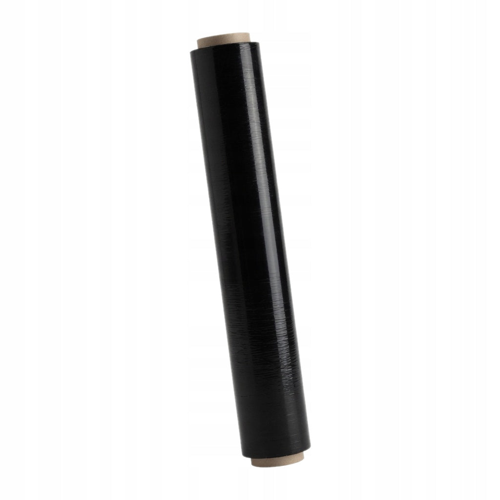 RAFAEL Stretch film black 50cm 1kg NET for palletizing for packaging