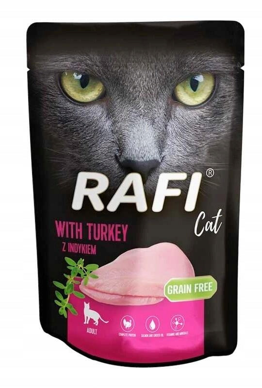 RAFI CAT FOOD TURKEY 100G X10 Brand Rafi