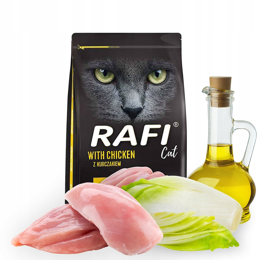 RAFI Cat with Chicken 1,5kg Dry Cat Food Manufacturer code 5902921396420