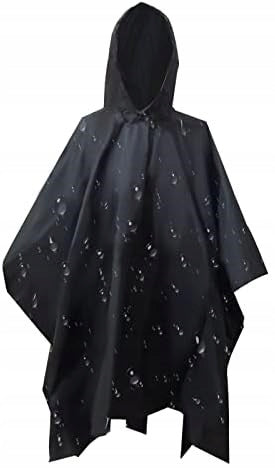 RAIN CAPE COAT JACKET PONCHO VINYL WITH HOOD PONCHO Manufacturer code 5906667186147