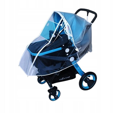 RAIN COVER FOR STROLLER UNIVERSAL GREY