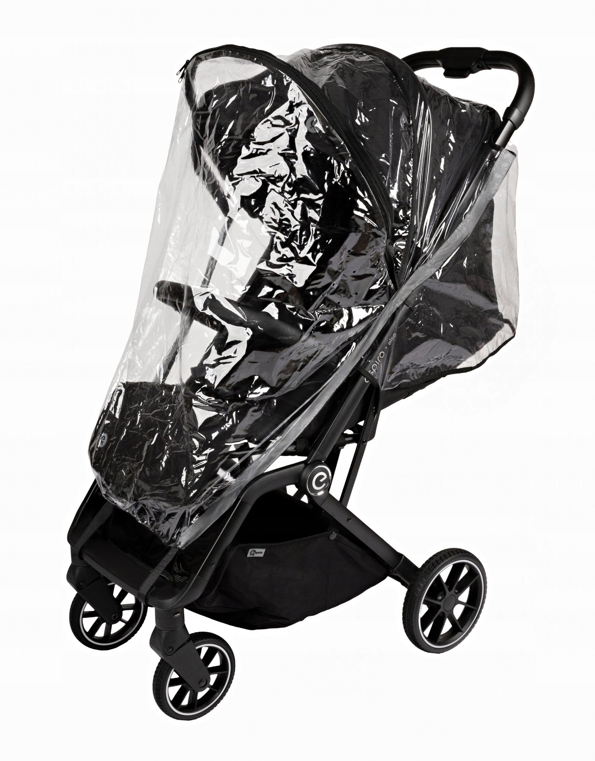 RAIN FILM FOR STROLLER WITH REFLECTOR DEDICATED TO ELSE BABYSI Brand BabySi