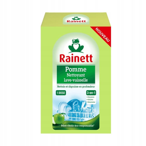 RAINETT APPLE-SCENTED DISHWASHER CLEANING POWDER 125G