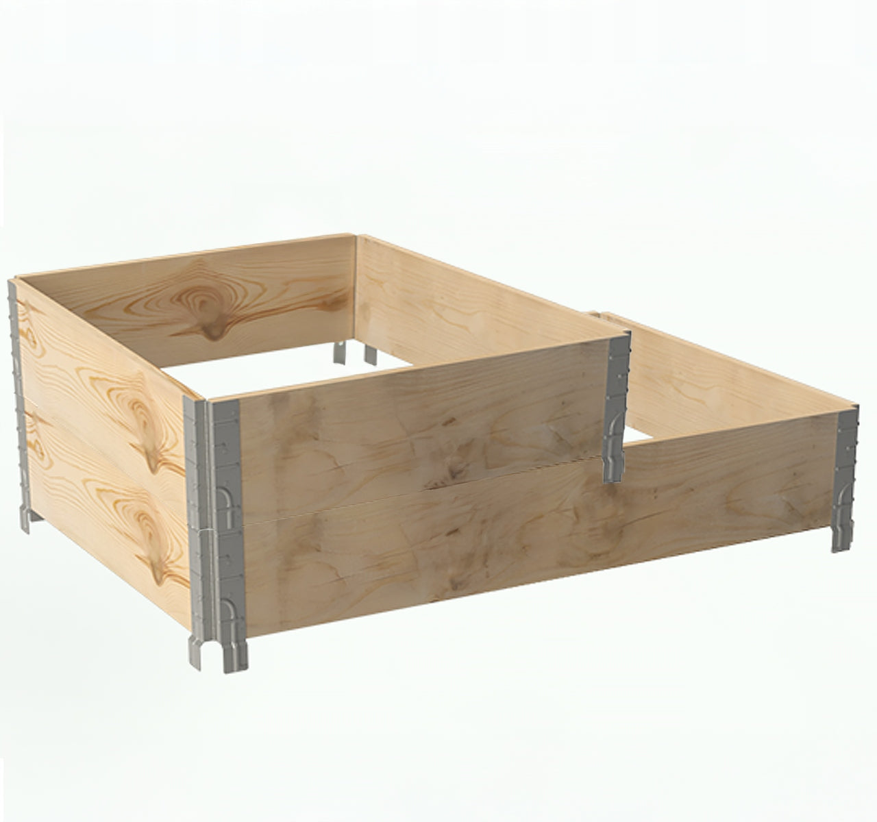 RAISED BED GARDEN VEGETABLE GARDEN HERBARIUM WOODEN CHEST 120X80CM Packaging status original