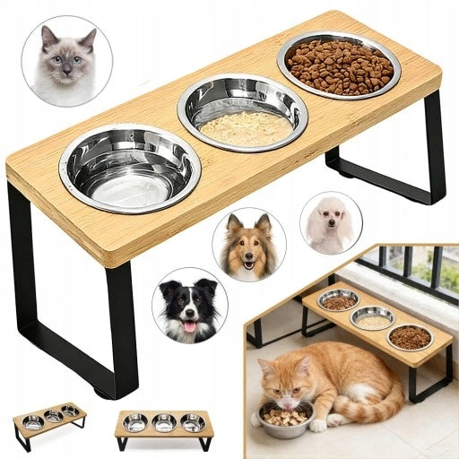 RAISED CAT BOWL, CAT FOOD BOWLS, RAISED