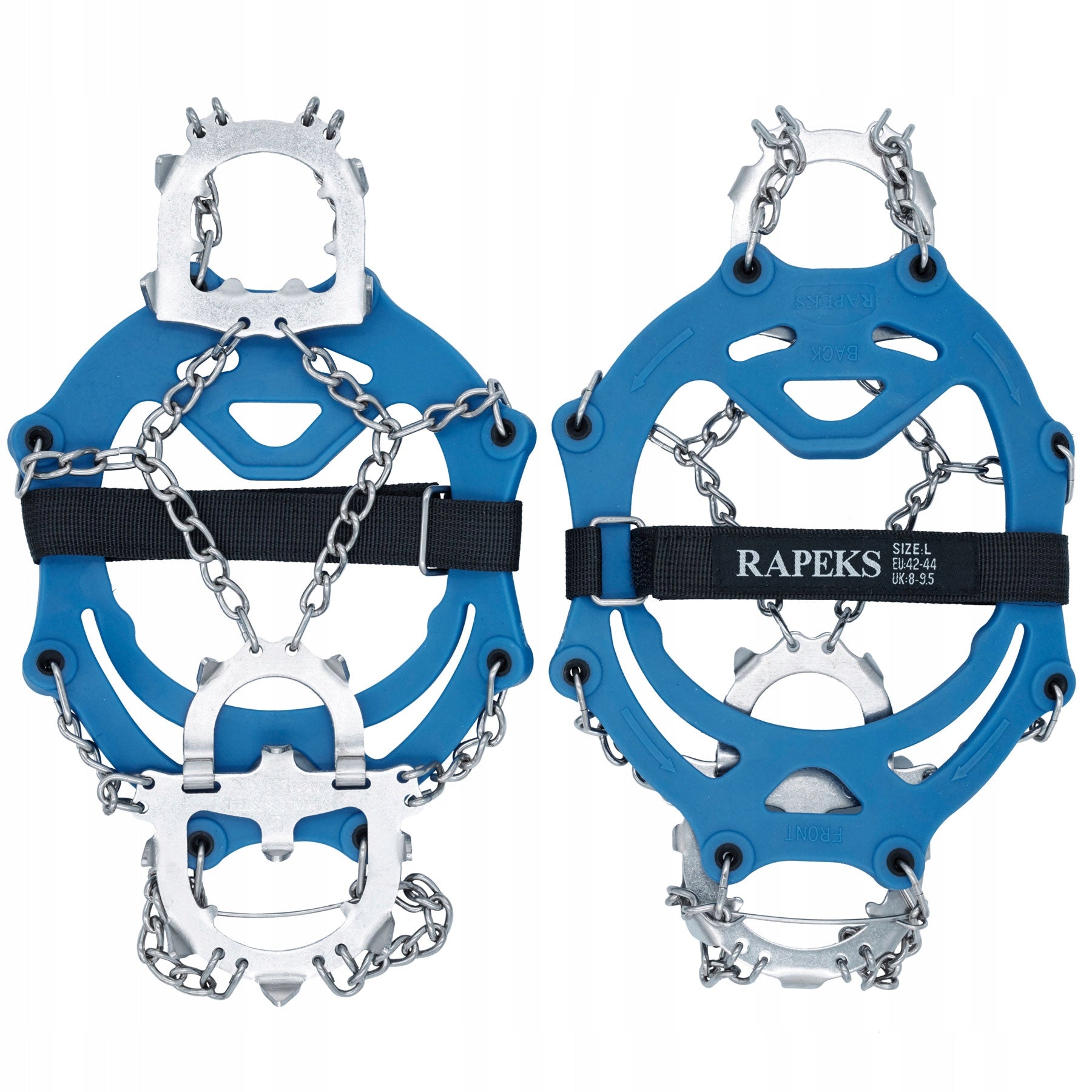 Schuhbeschläge Rapeks ICETRAK L (42-44), blau 