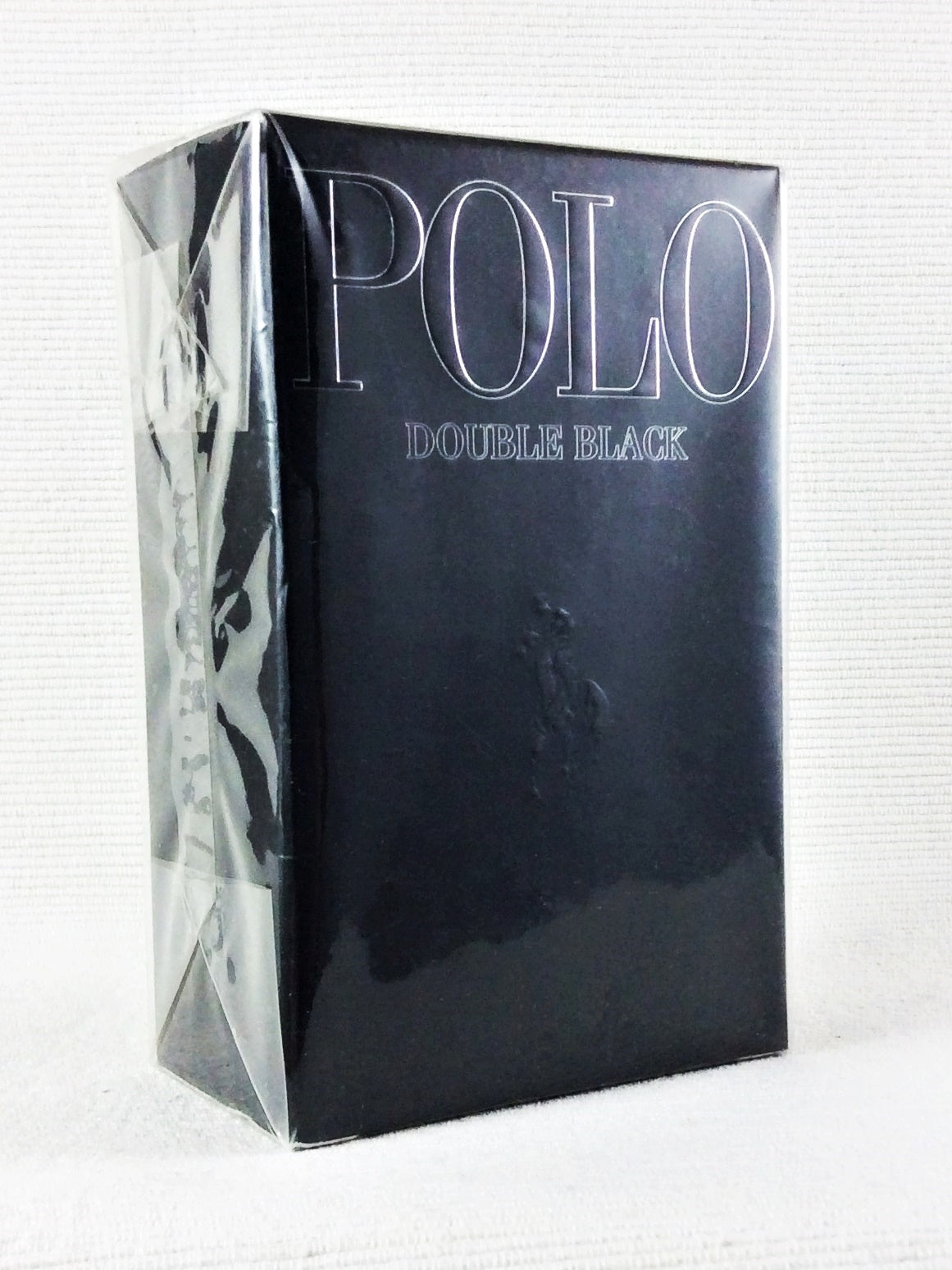 RALPH LAUREN POLO DOUBLE BLACK 75 ML EAU DE TOILETTE UNIQUE Packaging status original
