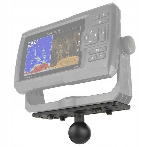 RAM Mount Lowrance Echo Sounder Holder with Ball in Size C 1.5", RAM-111BU Batteries included no