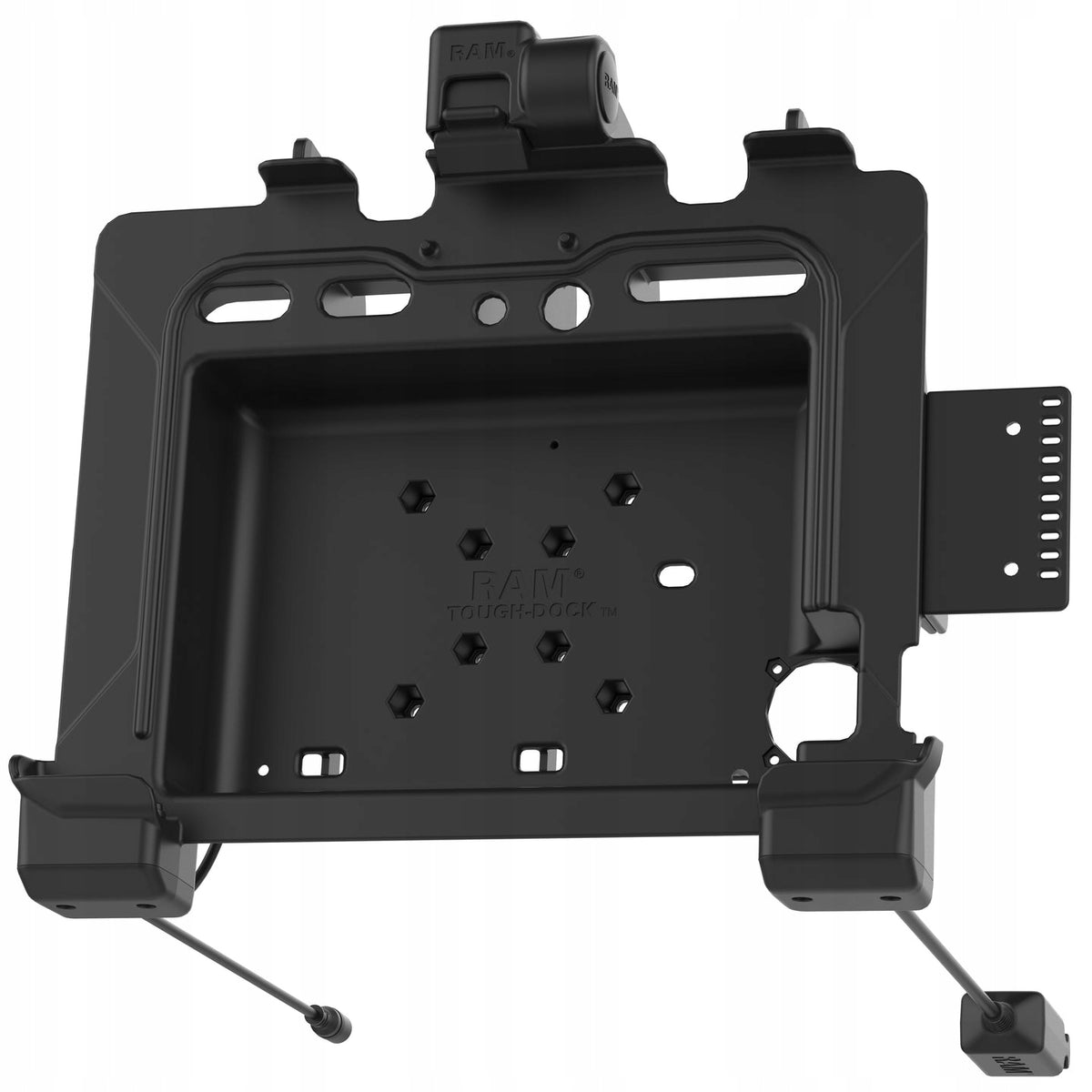 RAM Mount Power + Dual USB Docking Station for Zebra ET8x 2-in-1 Tablet Packaging status original