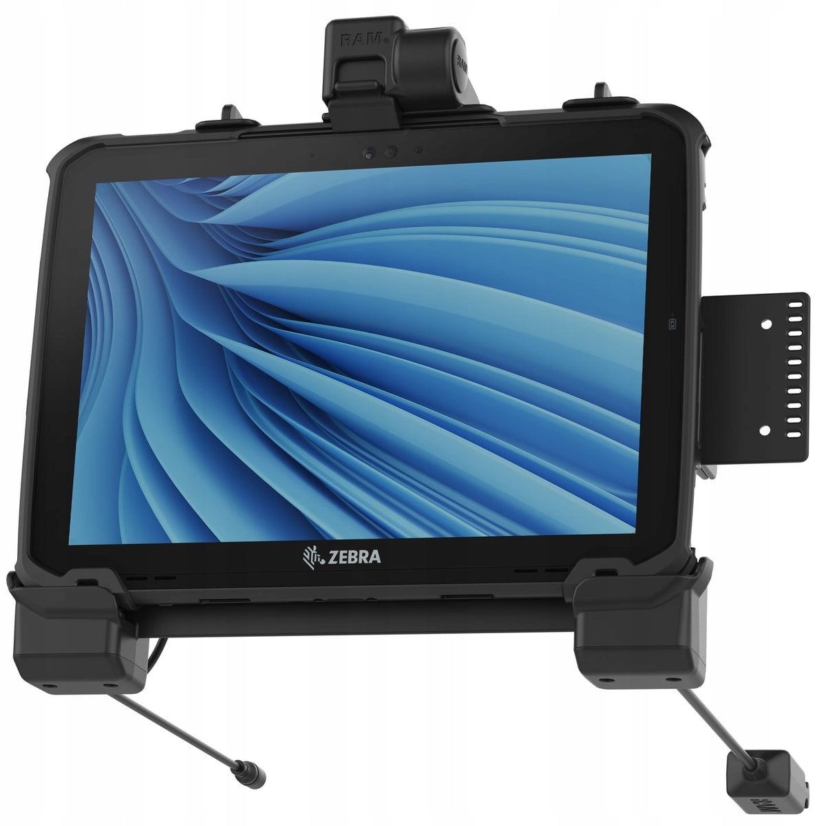 RAM Mount Power + Dual USB Docking Station for Zebra ET8x 2-in-1 Tablet