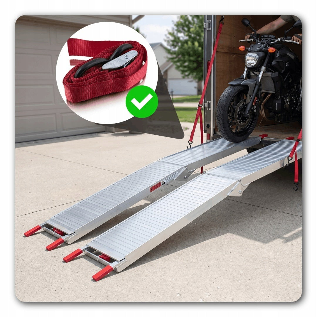 RAMPS RAMP Inrun Aluminum Driveway Folding 205cm 680kg 2 pcs. Manufacturer code Bituxx