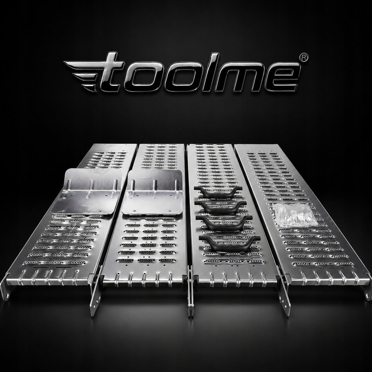 RAMPY Overrun folding ramp FOR QUADA ATV 500KG TM026 toolme Brand Toolme