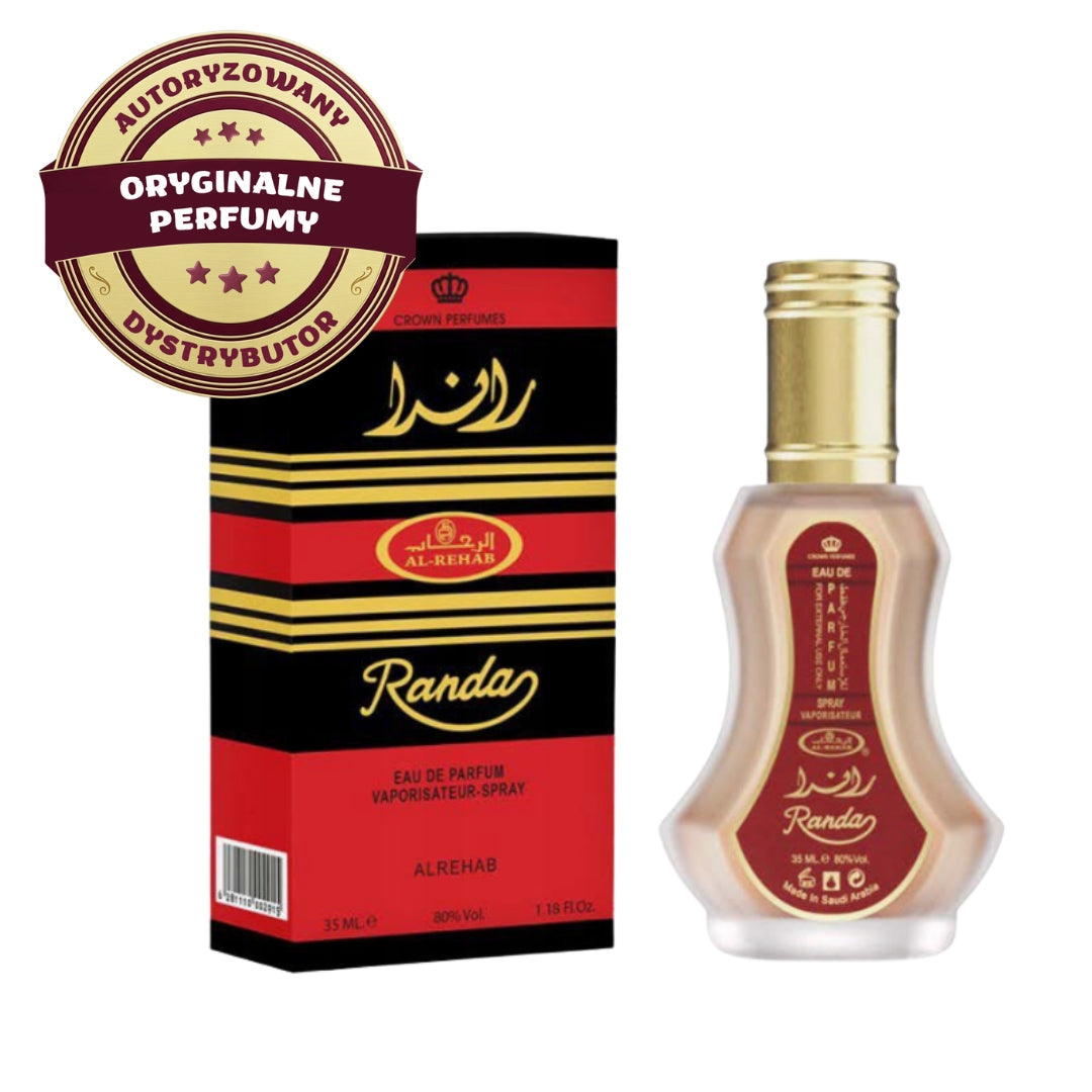 RANDA PERFUME ARAB ORIENTAL WOOD OUD STRONG 35 ml AL REHAB EDP