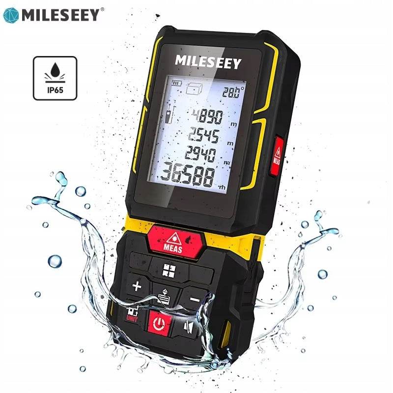 RANGEFINDER LASER DIGITAL DISTANCE METER FOOT TO ANGLE 100 METERS USBC Batteries included yes