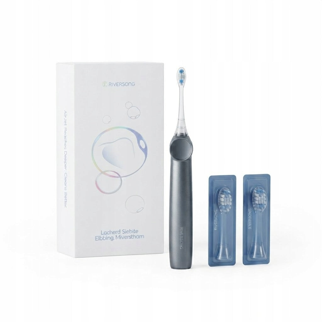 RANVOO AirJet Sonic Toothbrush Steel Blue 3 Tips Manufacturer code Szczoteczka Soniczna do Zębów RANVOO