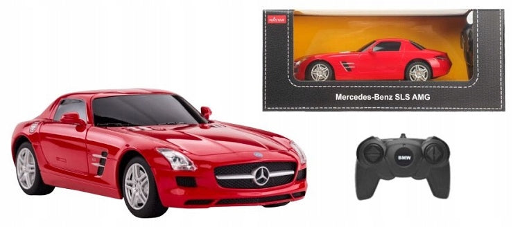 RASTAR AUTO, radio, Mercedes-Benz SLS AMG, 1:24 Brand Rastar