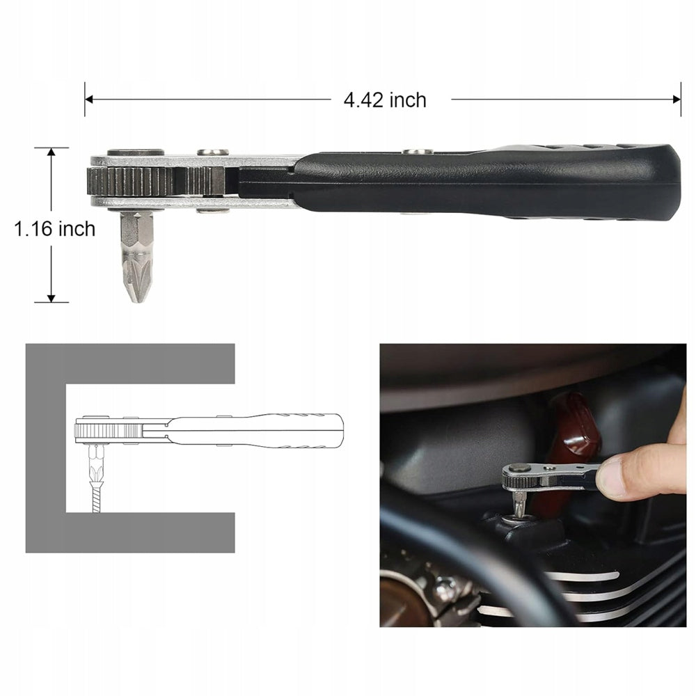 RATCHET WRENCH REPAIR RATCHET MAGNETIC COMPACT MANUAL SCREWDRIVER Manufacturer code I100183